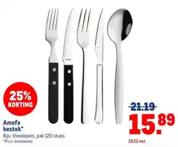 Makro Amefa bestek* aanbieding