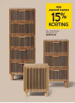 Xenos Alle Japandi kasten aanbieding