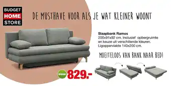 Budget Home Store Slaapbank Ramos