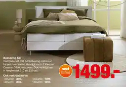 Budget Home Store Boxspring Sol aanbieding