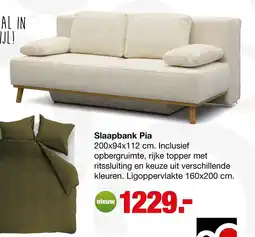 Budget Home Store Slaapbank Pia aanbieding