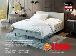 Budget Home Store Budget Home Store Boxspring Drome elektrisch verstelbaar aanbieding