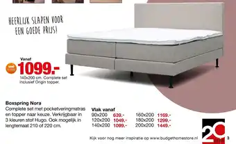 Boxespring Nora
