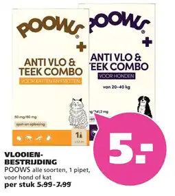 Ranzijn poows anti vlo & teek combo aanbieding