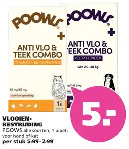 Ranzijn Poows Vlooienbestrijding aanbieding
