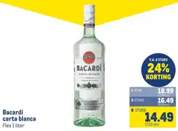 Makro Bacardi carta blanca aanbieding