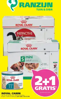 Ranzijn Royal Canin aanbieding