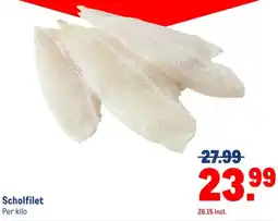 Makro Scholfilet aanbieding