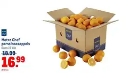 Makro Metro Chef perssinaasappels aanbieding