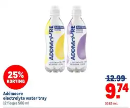 Makro Addmoore electrolyte water tray aanbieding
