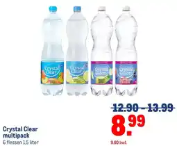Makro Crystal Clear multipack aanbieding