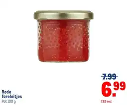 Makro Rode foreleitjes aanbieding