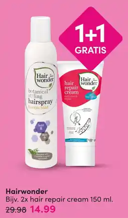 DA Hairwonder hair repair cream aanbieding