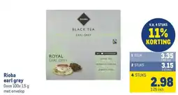 Makro Rioba earl grey aanbieding