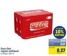 Makro Coca-Cola regular multipack aanbieding