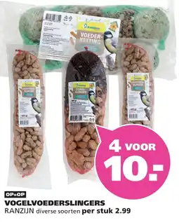 Ranzijn ranzijn vogelvoederslingers aanbieding