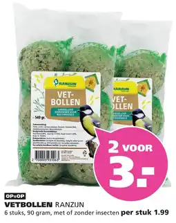 Ranzijn Ranzijn vetbollen aanbieding