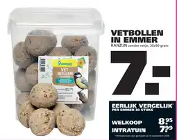 Ranzijn Ranzijn vetbollen aanbieding