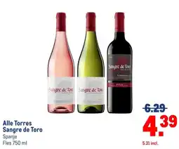 Makro Alle Torres Sangre de Toro aanbieding