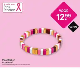 DA Pink Ribbon Armband aanbieding