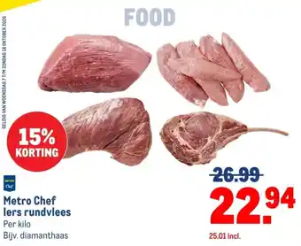 Metro Chef lers rundvlees