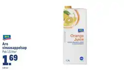 Makro Aro sinaasappelsap aanbieding