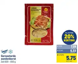 Makro Emperors Choice Geroosterde eendenborst aanbieding