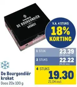 Makro De Bourgondiër kroket aanbieding