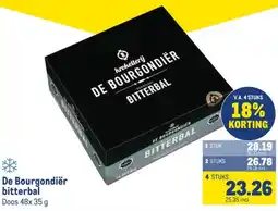 Makro de bourgondiër bitterbal aanbieding