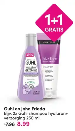 DA Guhl en John Frieda aanbieding