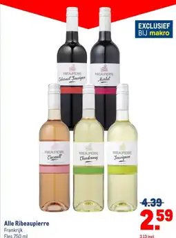 Makro Alle Ribeau Pierre aanbieding