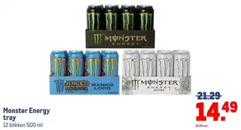 Monster Energy tray