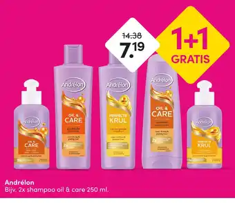 Andrélon shampoo oil & care 250 ml