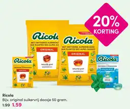 DA Ricola aanbieding