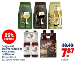 Makro Brugse Zot, Straffe Hendrik of Kwaremont aanbieding