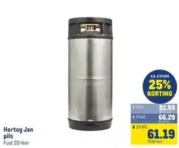 Makro Hertog Jan pils aanbieding