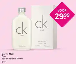 DA Calvin Klein One aanbieding