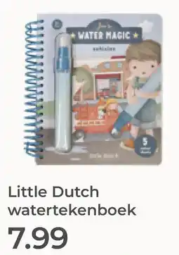 Prenatal Little Dutch watertekenboek aanbieding