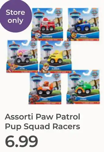 Prenatal Paw Patrol Pup Squad Racers aanbieding