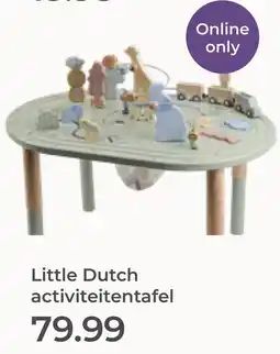 Prenatal Little Dutch activiteitentafel aanbieding
