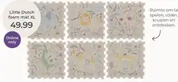 Prenatal Little Dutch foam mat XL aanbieding
