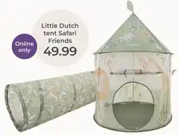Prenatal Little Dutch tent Safari Friends aanbieding