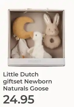 Prenatal Little Dutch giftset Newborn Naturals Goose aanbieding