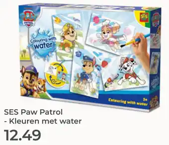 Prenatal SES Paw Patrol - Kleuren met water aanbieding