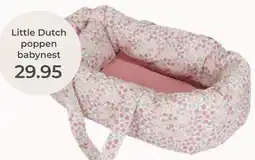 Prenatal Little Dutch poppen babynest aanbieding