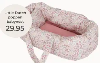 Prenatal Little Dutch poppen babynest aanbieding