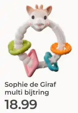 Prenatal sophie de giraf multi bijtring aanbieding