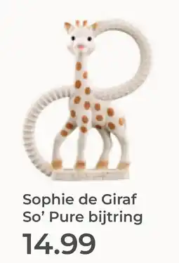 Prenatal Sophie de Giraf So' Pure bijtring aanbieding