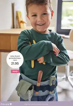 Prenatal Little Dutch gereedschapsriem aanbieding