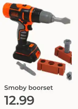 Prenatal Smoby boorset aanbieding